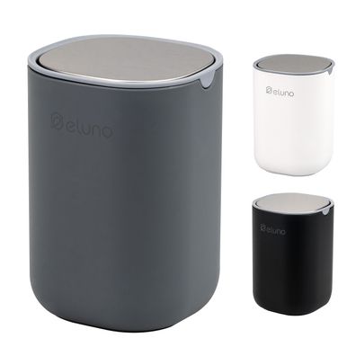 eluno Kosmetikeimer EDOLO mit Schwingdeckel - 1,5 Liter aus Kunststoff