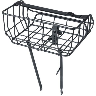 Fahrradkorb Basil Portland Front 25 liter 43 x 36 x 22 cm - Mattschwarz
