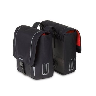 Doppelpacktasche Basil Sport Design 32 Liter 35 x 15 x 43 cm - Schwarz