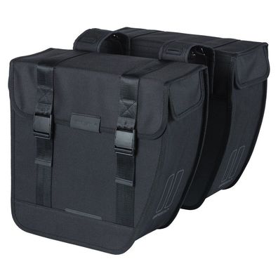 Doppelpacktasche Basil Tour Double XL 35 Liter 34 x 14 x 35 cm - Schwarz