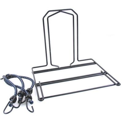 Gepäckträgerverbreiterung Steco Bag-Mee - Glänzend Schwarz