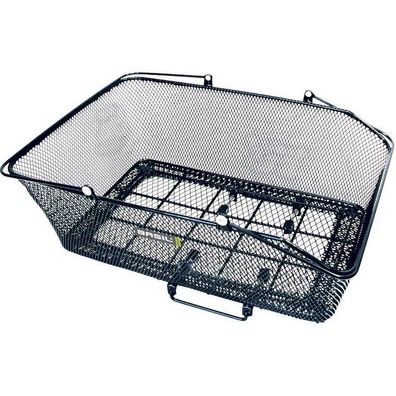 Fahrradkorb für Gepäckträger Basil California 49 x 37 x 19 cm - Schwarz