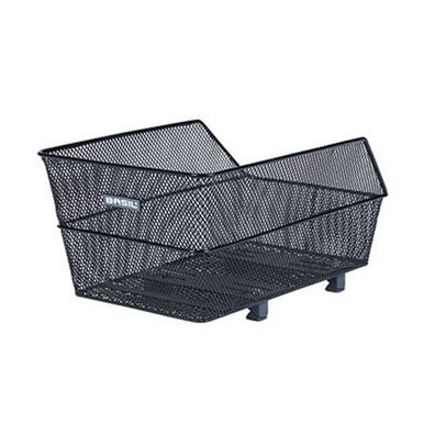 Fahrradkorb für Hinten Basil Cento S mit WSL-System 35 x 25 x 20 cm - Schwarz