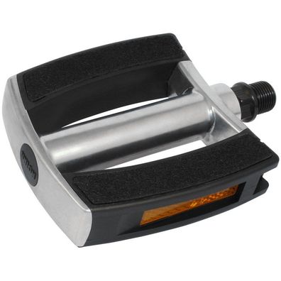 Pedale Marwi SP-828 Aluminiumgehäuse Sandblock - Silber/Schwarz