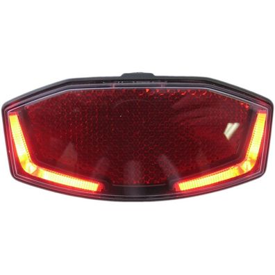 Gepäckträger Rücklicht Spanninga Lineo-XB - Led mit Batterien