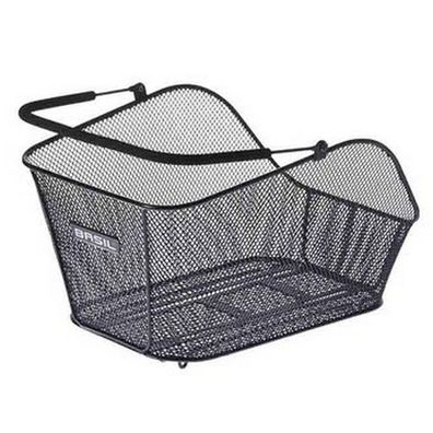 Fahrradkorb für hinten Basil Icon M Multi System 46 x 34 x 25 cm - Schwarz