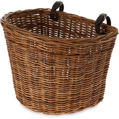 Rattan Fahrradkorb Basil Darcy L 41 x 35 x 34 cm - Natur