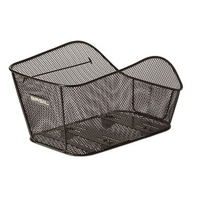 Fahrradkorb für Hinten Basil Basic Icon M 40 x 33 x 25 cm - Schwarz