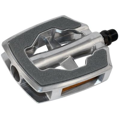 Pedale Marwi SP-890 Aluminium mit Sandblock - Silber