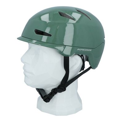 Fahrradhelm Kross City Capitalo L (58-61 cm) - Grün