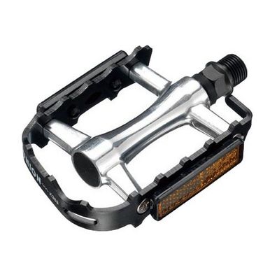 Pedale Marwi SP-910S mit Aluminiumgehäuse und Rahmen - Silber