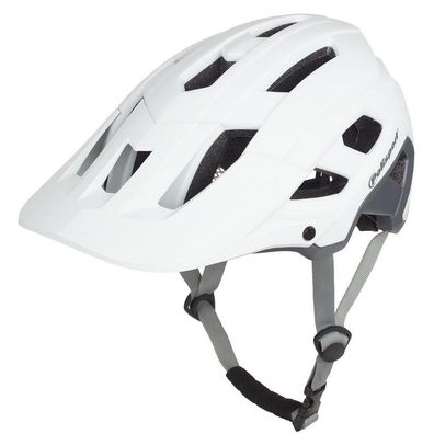 Fahrradhelm Polisport Mountain Pro L 58-61 cm - Weiß / Grau