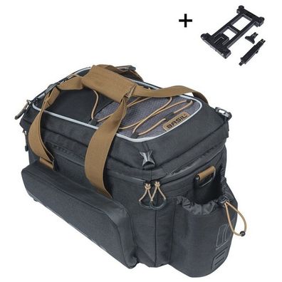 Gepäckträgertasche Basil Miles XL Pro MIK 9-36 Liter - Schwarz