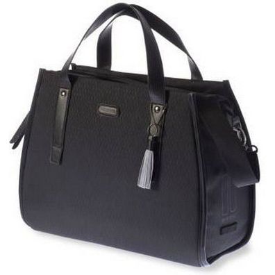 Fahrradtasche Basil Noir 17 Liter 41 x 17 x 32 cm - midnight black