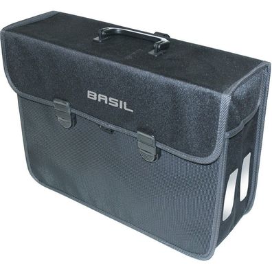 Fahrradtasche Basil Malaga XL 17 Liter 40 x16 x 31 cm - Schwarz