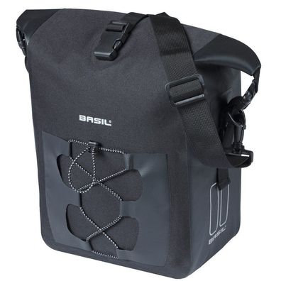 Fahrradtasche Basil Navigator Waterproof M 12-15 Liter 25 x 14 x 34 cm - Schwarz
