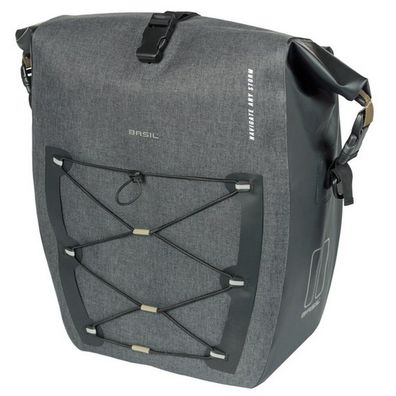 Einzeltasche Basil Navigator Storm L MIK 25-31L 15 x 27 x 41 cm - schwarz