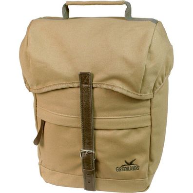Fahrradtasche Greenlands Canvas Travel 20 Liter 30 x 37 x 17 cm - Camel