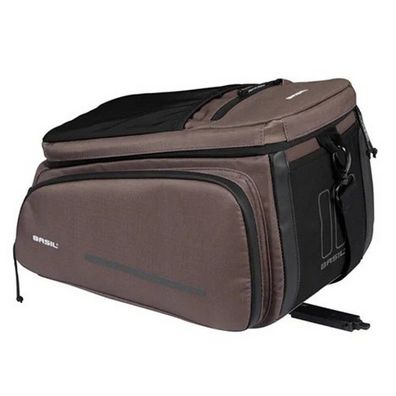 Gepäckträgertasche Basil Move MIK 26 Liter 24 x 33 x 18 cm - Braun