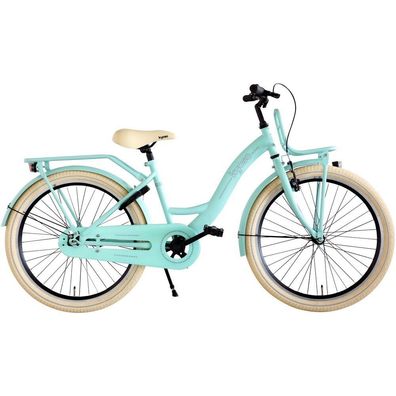 Kinderfahrrad Kyoso Blossom Breeze 24 Zoll mit Rücktrittbremse - Matt Minzgrün
