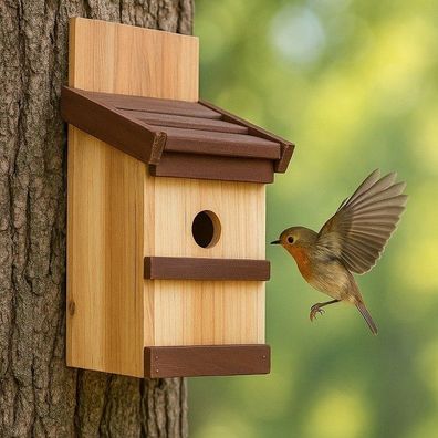 Nistkasten Spatzenvilla Spatzenhaus Spatz Spatzen Vogelhaus Vogel Haus