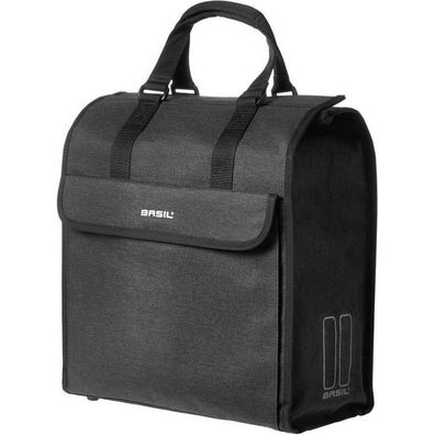 Fahrradtasche Basil Mira 17 Liter 36 x 16 x 37 cm - Schwarz