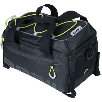 Tasche für Gepäckträger Basil Miles 7 Liter 32 x 19 x 21 cm - Schwarz