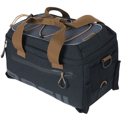 Tasche für Gepäckträger Basil Miles Trunkbag 7 Liter 32 x 19 x 21 cm - Black Slate