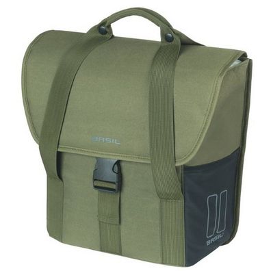 Einzeltasche Basil GO 16 Liter 15 x 29 x 34 cm - Dunkelgrün
