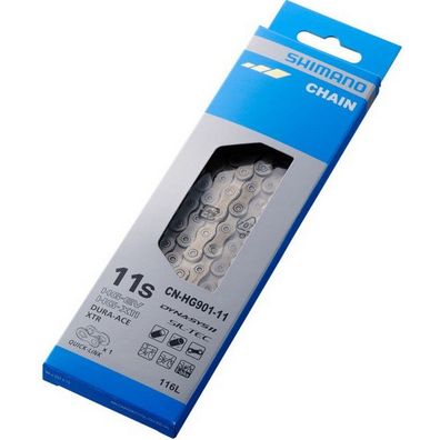 Shimano - ICNHG90111116Q - Kette 11-fach Shimano HG901 Dura Ace / XTR