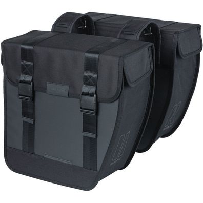 Doppelpacktasche Basil Tour Waterproof XL 35 Liter 34 x 14 x 34 cm - Schwarz