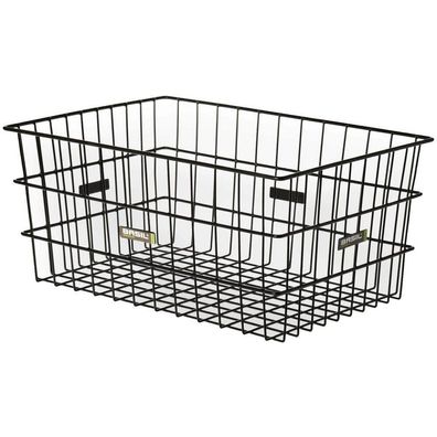 Fahrradkorb für Gepäckträger Basil Zembla 53 x 37 x 23 cm - Schwarz