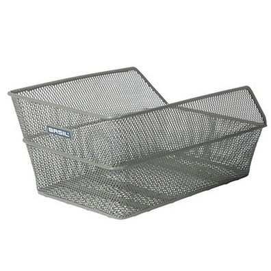 Fahrradkorb für Hinten Basil Cento FM mit Festmontage 38 x 24 x 11 cm - Olivgrün