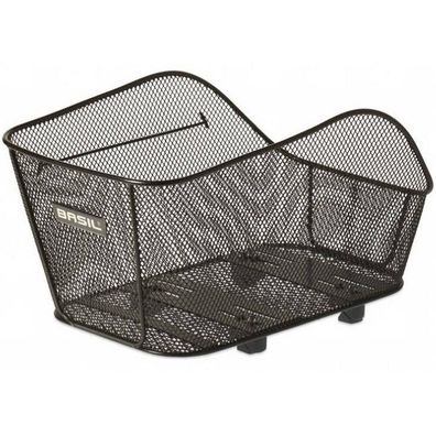 Fahrradkorb für Gepäckträger Basil Icon M 40 x 33 x 25 cm - Schwarz