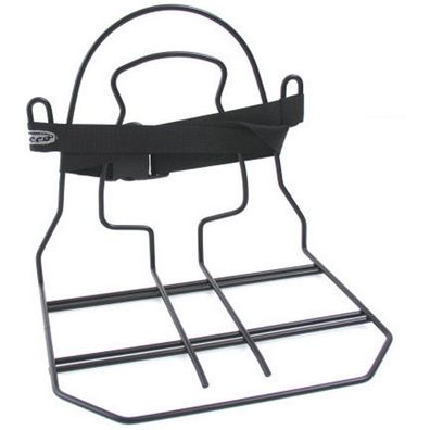 Gepäckträgerverbreiterung Steco Monkey-Mee - Schwarz