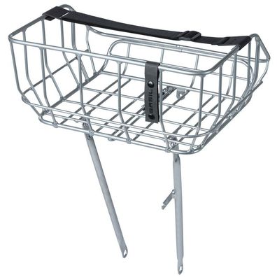 Fahrradkorb Basil Portland Front 25 liter 43 x 36 x 22 cm - Chrom
