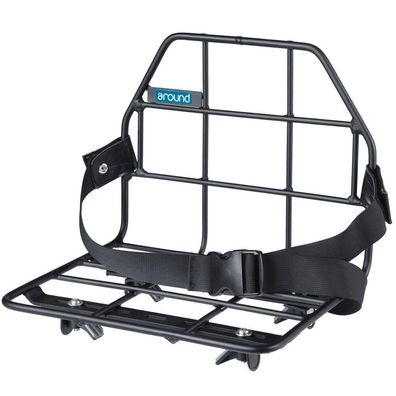 Gepäckträger-Verbreiterung Around Rack inkl. Around Fix System - Schwarz