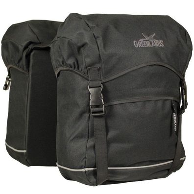 Doppelpacktasche Greenlands Travel Bag 40 Liter 30 x 37 x 17 cm (2) - Schwarz