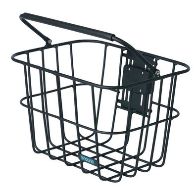 Fahrradkorb Around ACE Abnehmbar inkl. Klick Fix Adapter - Matt Schwarz