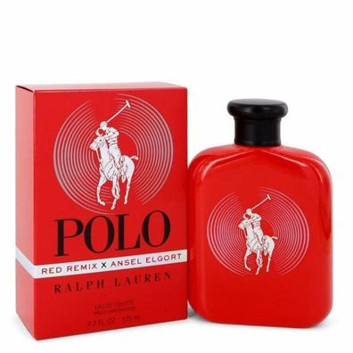 Ralph Lauren Polo Red Remix & Ansel Elgort Eau De Toilette 125 ml