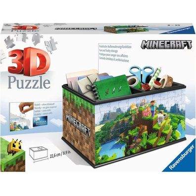 Ravensburger 3D Puzzle Aufbewahrungsbox: Minecraft 216 Teile