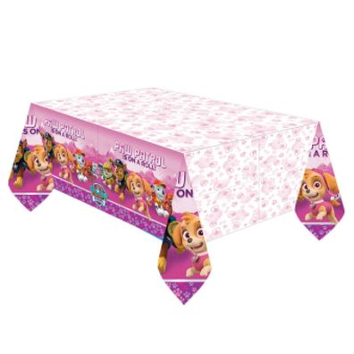 Paw Patrol Pink - Tischdecke 137 x 243 cm