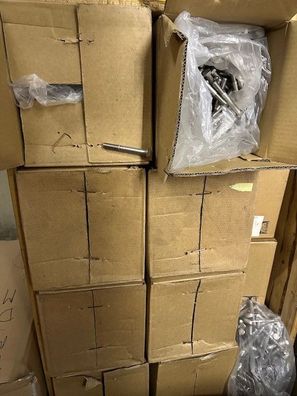 Gewindeschrauben DIN 931 Edelstahl A2, Palette 22