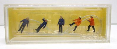Spur N 1/160 Preiser 9118 Feuerwehr mit Schlauch OVP (6225k)