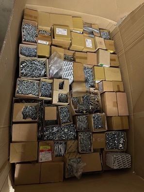 Schloßschrauben DIN 603 + Senkschrauben DIN 7991, Palette 20