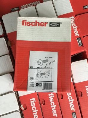 1 Palette Fischer Fassadenschrauben Edelstahl A2, Palette 6