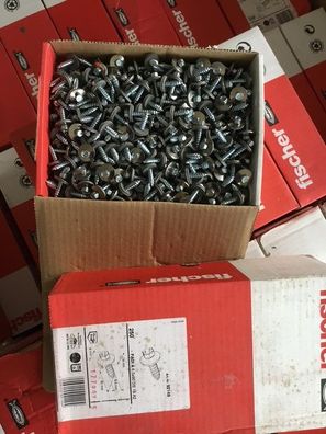 1 Palette Fischer Fassadenschrauben Edelstahl A2, Palette 5