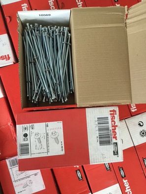 1 Palette Fischer Fassadenschrauben Edelstahl A2, Palette 4