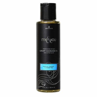 Erotisches Massageöl Me & You Sensuva Sweet Pea 125 ml