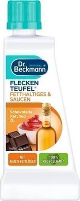 Dr. Beckmann Fett- und Soßenentferner für Öl, Ketchup, Schokolade - 50 ml